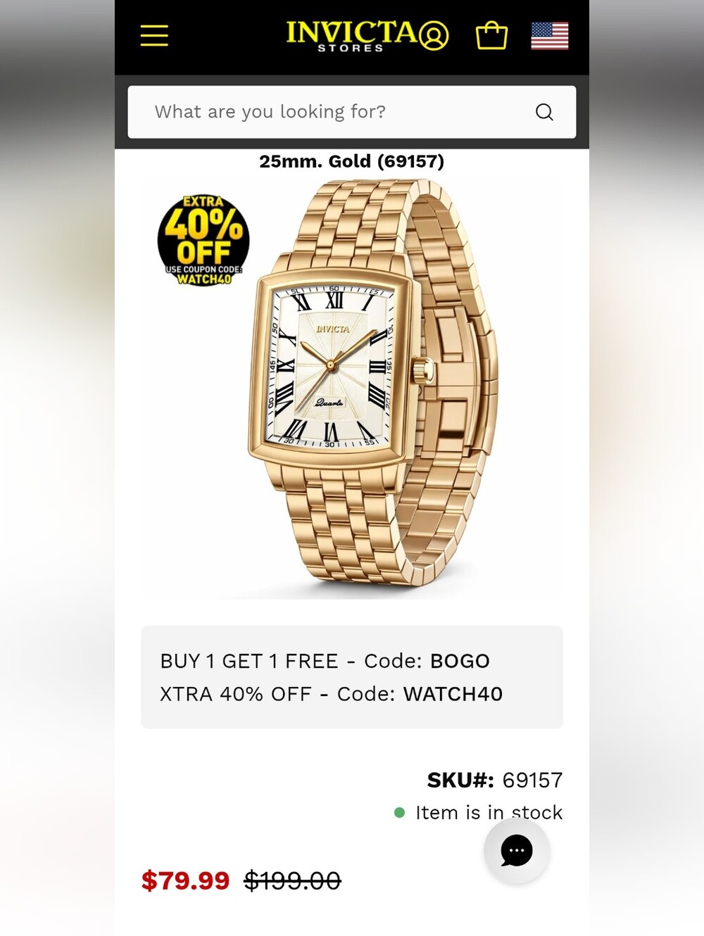 678. Invicta Celestial Ziya Women's Watch - 25mm. Gold (69157) - Picture 7 of 7